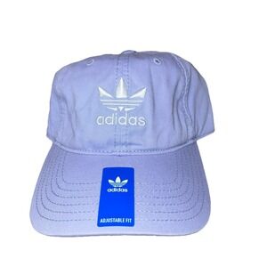 NWT Adidas Women's Relaxed Plus Strapback Cap, Violet Tone Purple, One Size